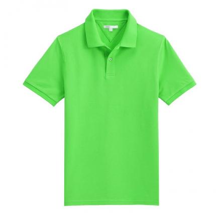 【定制】青蘋果綠商務(wù)POLO衫定制，免費(fèi)設(shè)計(jì)